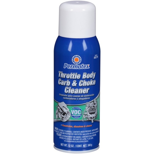 Permatex Permatex Throttle Body, Carb & Choke Cleaner 16oz Aerosol Can 80279